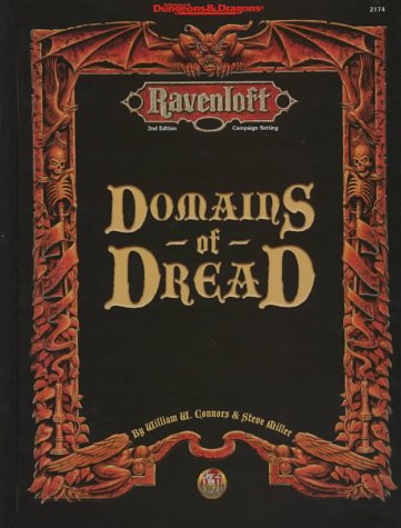 Book cover for Domains of Dread: (Ravenlog)
