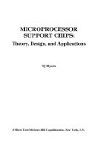 Cover of Microprocessors Support Chips