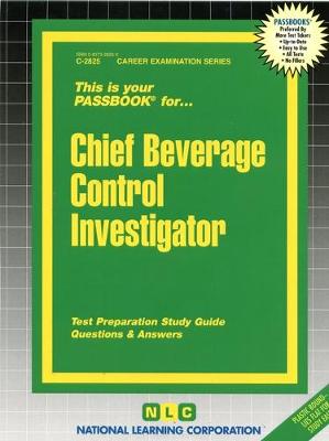 Book cover for Chief Beverage Control Investigator