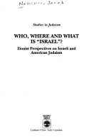 Cover of Who, Where and What is 'Israel?'