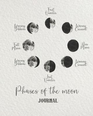 Book cover for Phases of the moon Journal