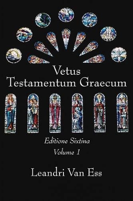 Book cover for Vetus Testamentum Graecum, Editione Sixtina