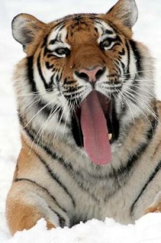 Cover of Yawning Tiger in the Snow Animal Journal