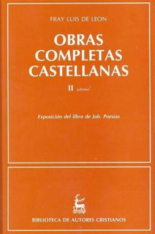Cover of Obras Completas Castellanas II