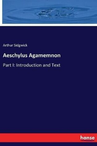 Cover of Aeschylus Agamemnon