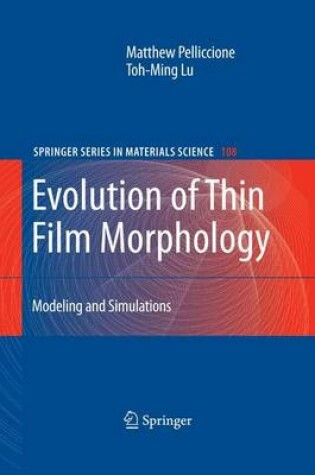 Cover of Evolution of Thin Film Morphology