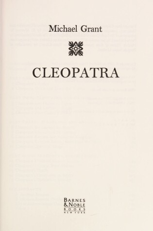 Cover of Cleopatra