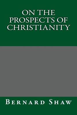 Book cover for On the Prospects of Christianity