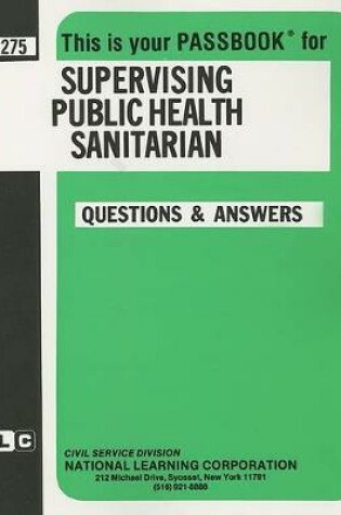 Cover of Supervising Public Health Sanitarian