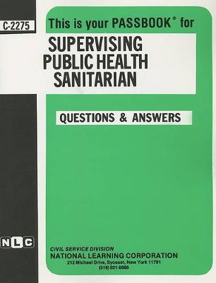 Book cover for Supervising Public Health Sanitarian