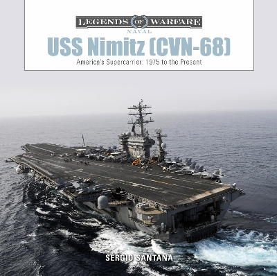 Book cover for USS Nimitz (CVN-68): America's Supercarrier: 1975 to the Present