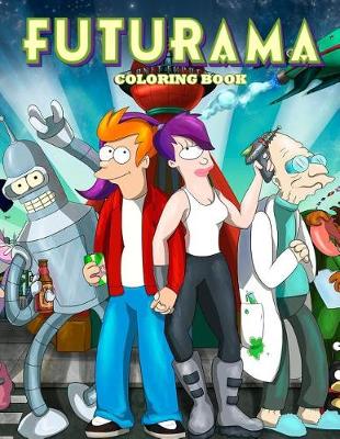 Book cover for Futurama Coloring Book