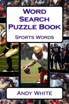 Book cover for Word Search Puzzle Book Sports Words