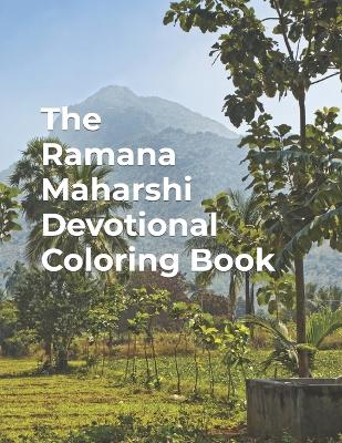 Book cover for The Ramana Maharshi Devotional Coloring Book