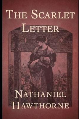 Book cover for The Scarlet Letter "Annotated" Version Fiction Novel