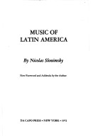 Book cover for Music of Latin America