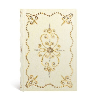 Book cover for Buttercream (Shimmering Delights) Mini Lined Hardcover Journal (Elastic Band Closure)
