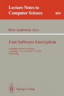 Book cover for Fast Software Encryption