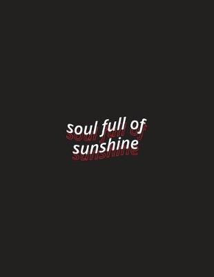 Book cover for soul full of sunshine