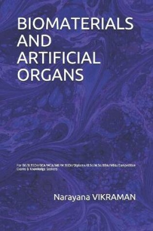 Cover of Biomaterials and Artificial Organs