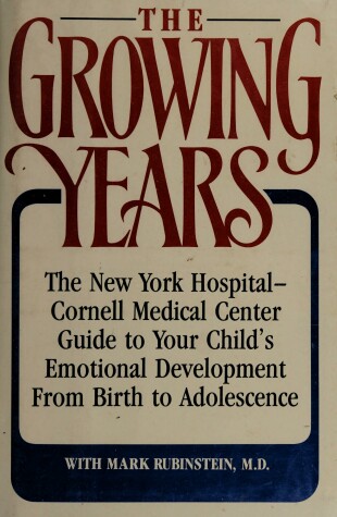 Book cover for The Growing Years