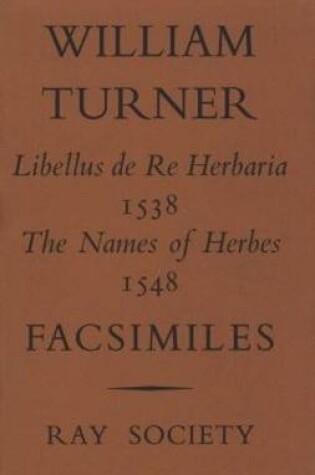 Cover of Libellus De Re Herbaria