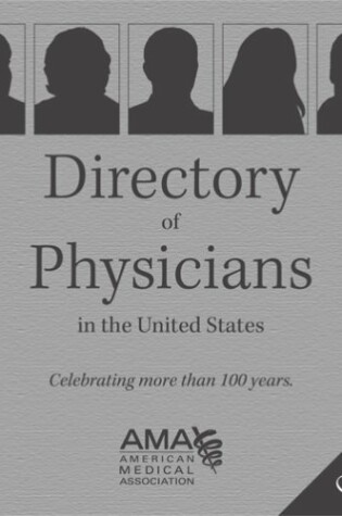 Cover of 2007 Directory of Physicians in the Us 2-4 User CD-ROM