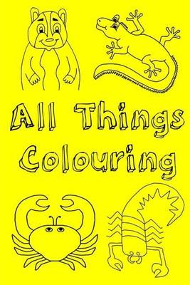 Book cover for All Things Colouring