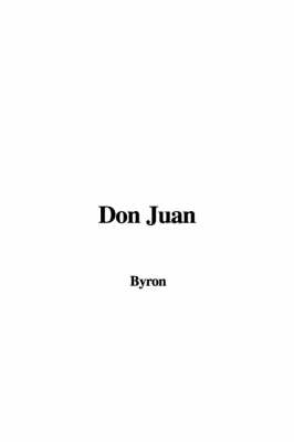 Book cover for Don Juan