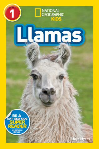 Book cover for National Geographic Readers: Llamas (L1)