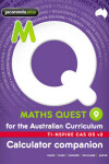 Book cover for Maths Quest 9 for the Australian Curriculum TI-Nspire Calculator Companion