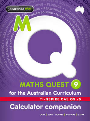 Book cover for Maths Quest 9 for the Australian Curriculum TI-Nspire Calculator Companion