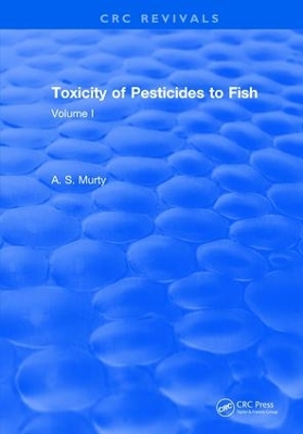 Cover of Toxicity Of Pesticides To Fish