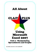 Book cover for All About CLAiT Plus Using Microsoft Excel 2007