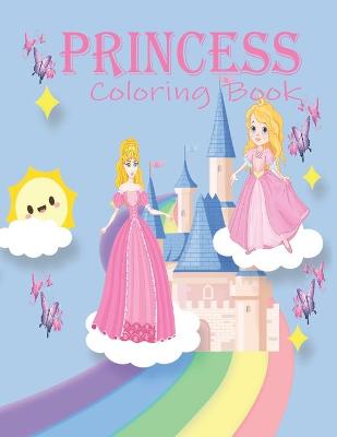 Book cover for Princess Coloring Book