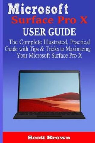 Cover of Microsoft Surface Pro X User Guide