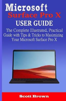 Cover of Microsoft Surface Pro X User Guide