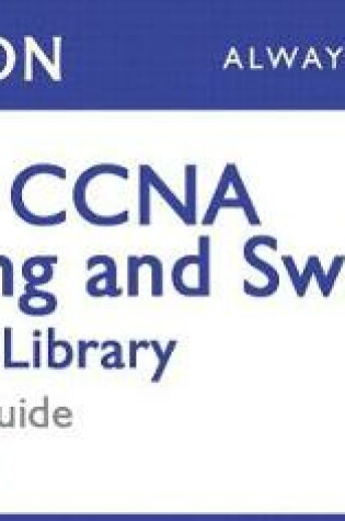 Cover of CCNA R&s 200-120 Pearson Ucertify Course and Textbook Bundle