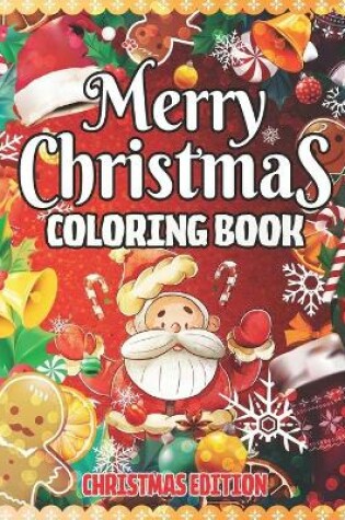 Cover of Merry Christmas Coloring Book