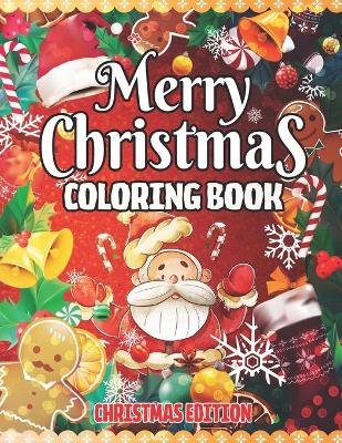 Book cover for Merry Christmas Coloring Book