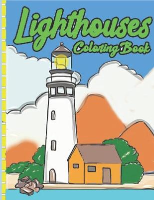 Book cover for Lighthouse Coloring Book