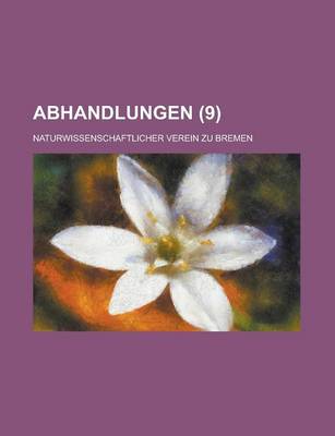 Book cover for Abhandlungen (9)