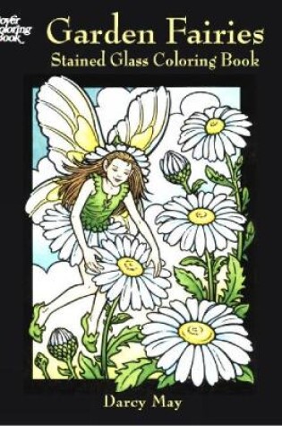 Cover of Garden Fairies Stained Glass Coloring Book