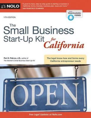 Book cover for The Small Business Start-Up Kit for California