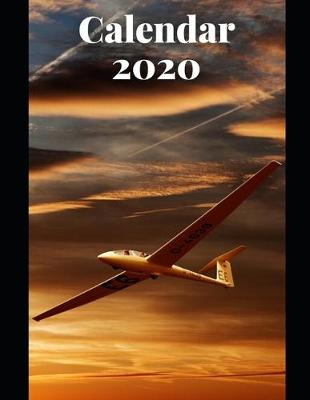 Book cover for Airplane Pilot Calendar 2020