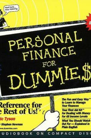 Cover of Personal Finance for Dummies CD