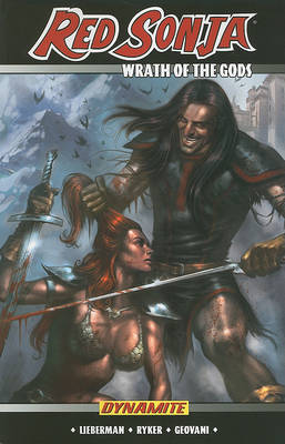 Book cover for Red Sonja: Wrath of the Gods