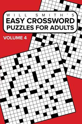 Book cover for Easy Crossword Puzzles For Adults - Volume 4