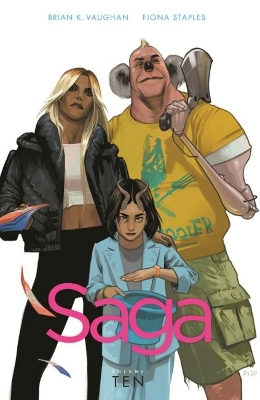 Book cover for Saga Volume 10