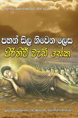 Book cover for Pahan Sila Niwena Lesa Pirinivee Wedi Seka